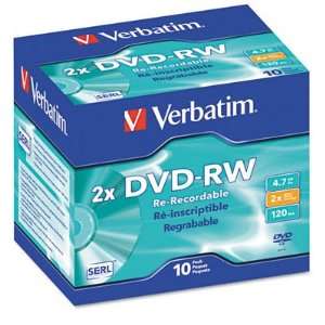  VER94918   DVD RW Rewritable Disc Electronics