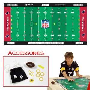  NFL Licensed Finger Football Game Mat   Texans Everything 
