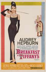 Breakfast at Tiffanys Orig Movie Poster NEAR MINT RARE  