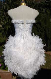Coquette des Blanches Burlesque Bride Corset Costume  