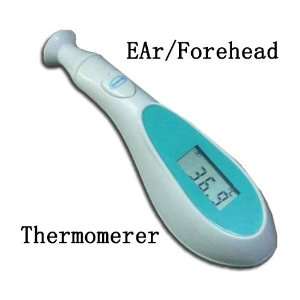  Portable Digital LCD Infrared IR Ear Forehead Thermometer 