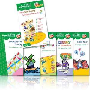   miniLUK Brain Training Young Explorer Collection Set 2 Toys & Games