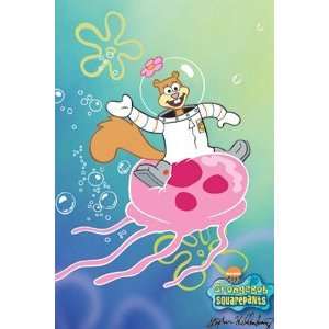  Spongebob Squarepants Sandy Cheeks Jellyfish Magnet M SB 