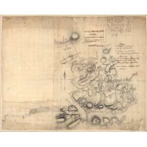    1777 map Battle of Brandywine, Pennsylvania