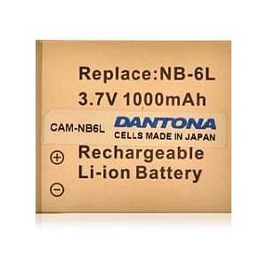   ® CAM NB6L 3.7V/1000mAh Li ion Battery for Canon® Electronics
