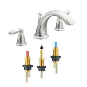 Moen T933 4992 Brantford Two Handle Low Arc Roman Tub Faucet with 