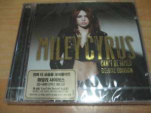 Miley Cyrus/Cant Be Tamed DELUXE EDITION CD + DVD NEW  