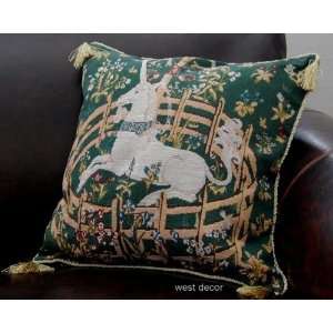   in Capativity Tapestry Cushion/pillow Cover Green