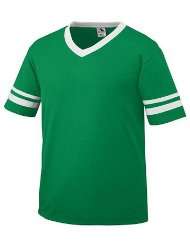   Sportswear Sleeve Stripe Custom Soccer Jersey KELLY GREEN/ WHITE AXL