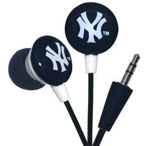   MLF10169NYY MLB New York Yankees Printed Ear Buds Blue Red ipod 