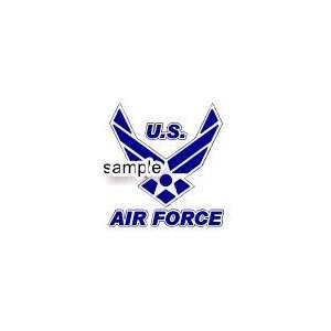  U.S. AIR FORCE LOGO WHITE VINYL DECAL STICKER Everything 