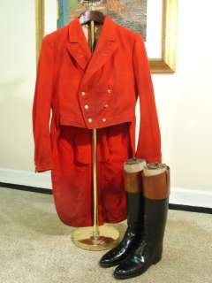 Sandon & Co (Scarlet) Red Tails Fox Hunt Coat Small  
