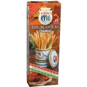 Torino Classical Thin Breadsticks, 4.25 Ounce Boxes (Pack of 6)