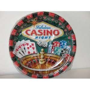  Casino Party Dinner Plates
