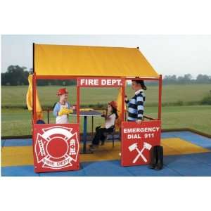   Equipment RPE 5212WTDB Fire Dept Playhouse With Table