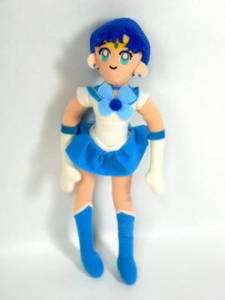 Sailor Moon Plush Doll Mercury   Japanese 1994  