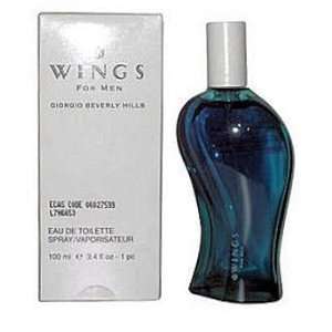  Wings for Men by Giorgio Beverly Hills Cologne Spray 3.4 