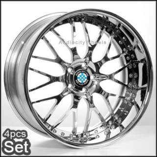 22 3pc Forged for BMW Wheels 6 7series645 745 M6 X5 Rims  