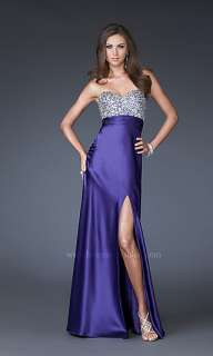   New Prom Dress Evening Dresses Gown With Beadwork Embellished Bodice