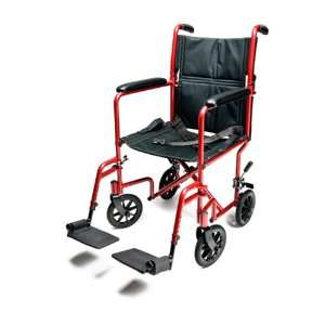  Everest & Jennings Aluminum Transport Chair with 5 Inches 