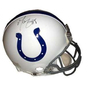  Marvin Harrison Colts Autographed Helmet Sports 