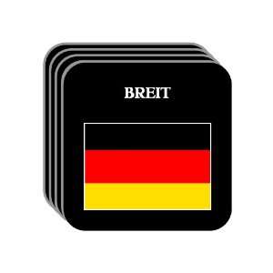  Germany   BREIT Set of 4 Mini Mousepad Coasters 