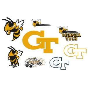   Georgia Bulldogs Georgia Tech Team Logo Assortment Junior Wall Graphic