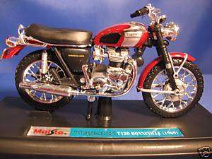 Maisto Triumph T120 Bonneville Motorcycle 1969 39345  
