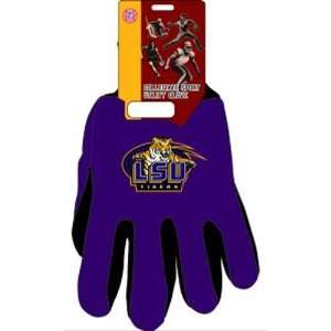 McArthur Sports LSU Tigers NCAA Two Tone Gloves Sports 
