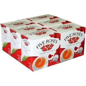 Five Roses Tea, 100 Tagless Teabags, 6 Pack  Grocery 