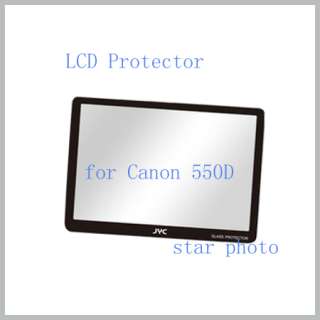 LCD Screen glass Protector for Canon EOS 550D rebel T2i  