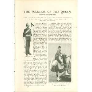  1900 British Army Royal Highlanders Royal Artillery Gordon 