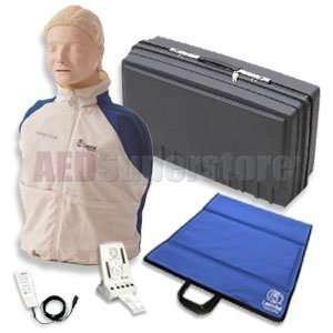  Laerdal Resusci Anne CPR D Torso w/Hard Case & Training 