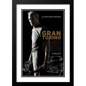 Gran Torino 20x26 Framed and Double Matted Movie Poster   Style A 