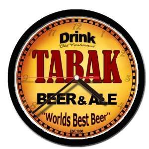  TABAK beer and ale cerveza wall clock 