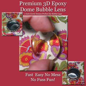 50 Premium 3d Epoxy Lense Bottle Cap Seal DIY  