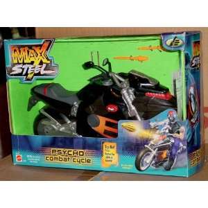  Max Steel Psycho Combat Cycle Toys & Games
