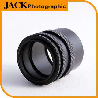 This Macro Extension Tube Set for Canon enables the lens to focus at 
