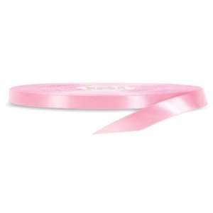  Midori, Inc   Blush Pink Double Faced Satin Ribbon   3/8 x 