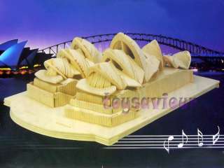 Woodcraft Construction Kit Model Sydney Opera House  