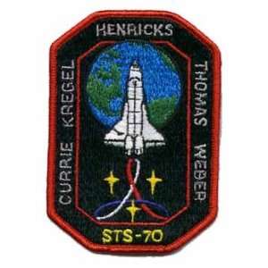  STS 70 Mission Patch Toys & Games