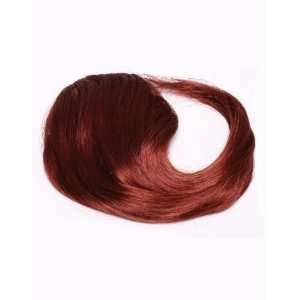  Dark red side sweep clip in fringe hairpieces Beauty