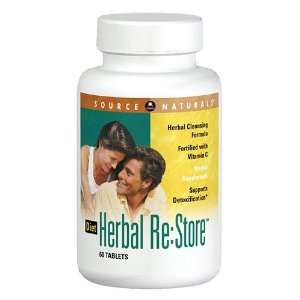 Herbal ReStore (ReStore) Internal Cleansing, 60 tabs, Source Naturals