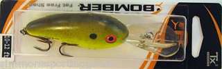 BOMBER FAT FREE SHAD CRANKBAIT BD6FRBCH ROOTBEER CHART  