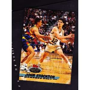 1993 John Stockton HARD to Find Basketball Trading Card 