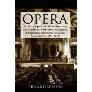  Opera Franklin Mesa Books