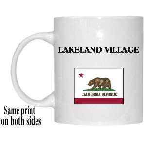  US State Flag   LAKELAND VILLAGE, California (CA) Mug 