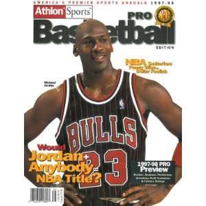  Michael Jordan unsigned 1997 98 Chicago Bulls Preseason 