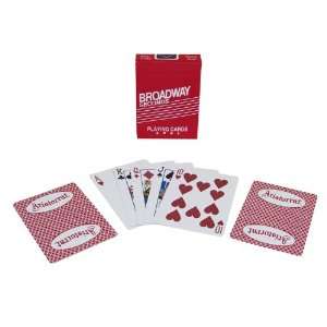 Bee Quality BroadwayR Aristocrat Playing Cards  Red  