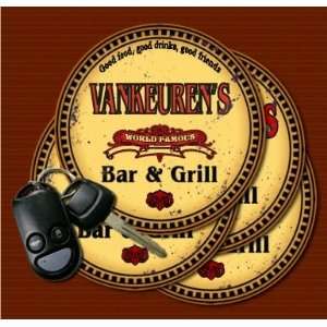  VANKEURENS Family Name Bar & Grill Coasters Kitchen 
